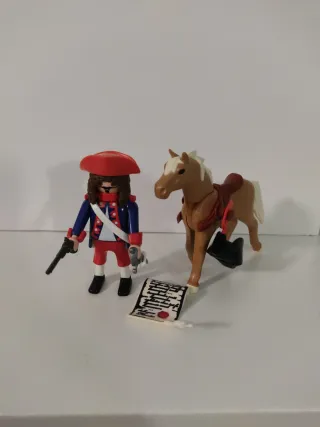 Playmobil Soldado Inglés a Caballo