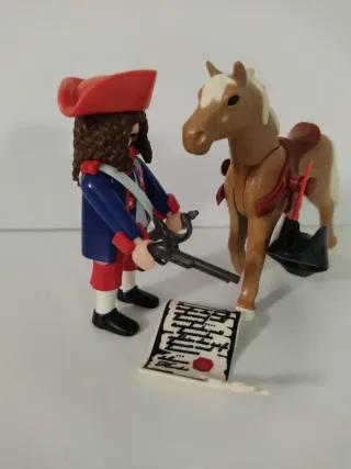 Playmobil Soldado Inglés a Caballo