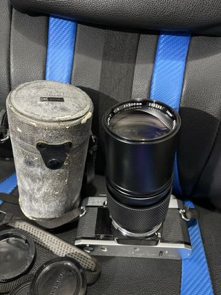 Olympus OM30 Zuiko 200mm Cámara