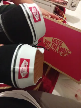 Zapatillas Vans Talla 41 Negras y Grises