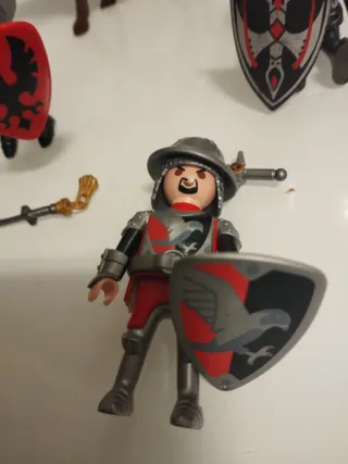 Lote Playmobil Caballeros Medievales