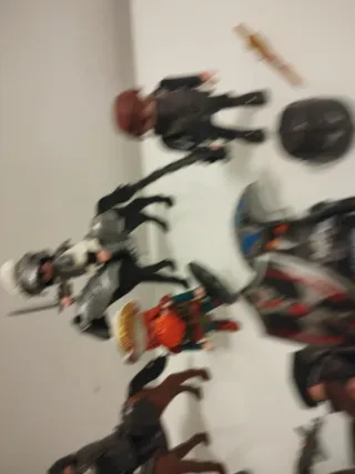 Lote Playmobil Caballeros Medievales