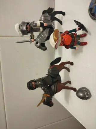 Lote Playmobil Caballeros Medievales