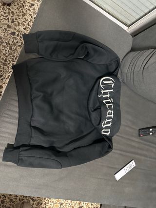 Sudadera Negra Chicago