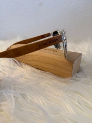 Gafas de sol DR. WOOD madera y transparente