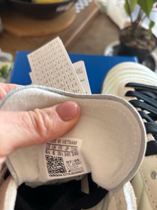 Adidas Samba JP 39 1/3 Beige/Bianco Nuove