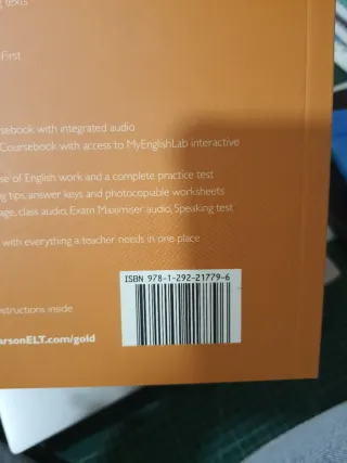 GOLD B1+ PRE-FIRST NEW EDITION COURSEBOOK AND M...