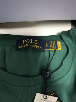 Sudadera Polo Ralph Lauren Oso Verde