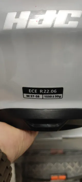 Casco HJC F71 Integral Talla M