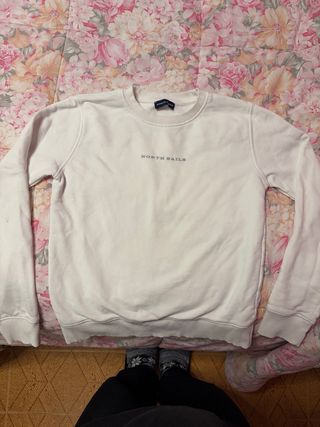 Felpa North Sails bianca