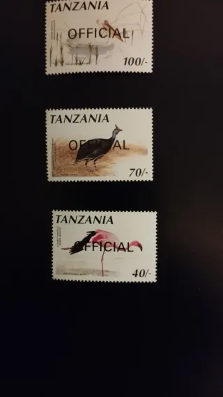 Sellos Oficiales Tanzania - lote 50