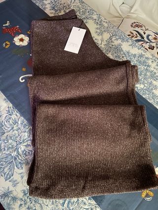 Conjunto Jersey y Pantalón Marrón ZARA NUEVO