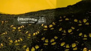 Torera ganchillo manga acampanada