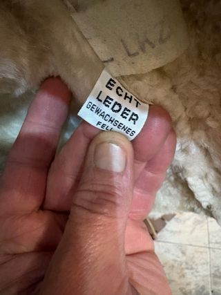 Cappotto Montone Shearling Vera Pelle vissuta