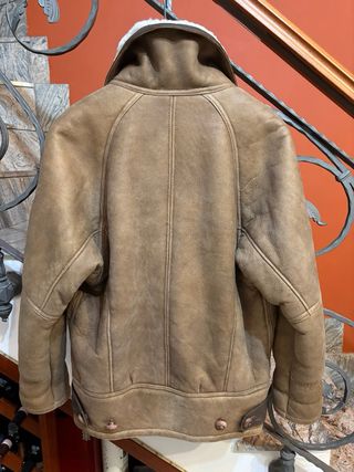 Cappotto Montone Shearling Vera Pelle vissuta