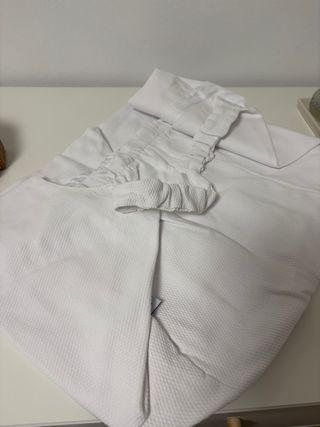 Funda capazo piqué universal blanco