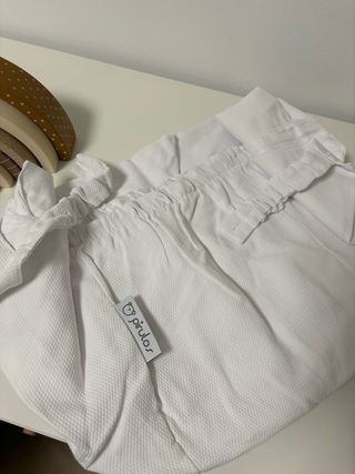 Funda capazo piqué universal blanco