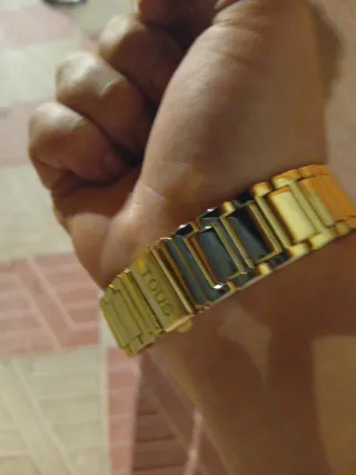 Reloj Tous Dorado Flor