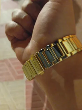 Reloj Tous Dorado Flor