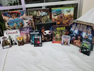 Lote de juegos de mesa