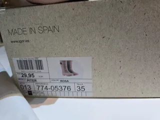 Botas de agua Igor rosas