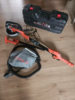Lijadora de pared y techo con maletín