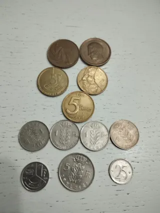 Lote monedas extranjeras