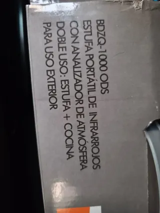 Calefactor portátil Com Gas BDZQ-1000 ODS