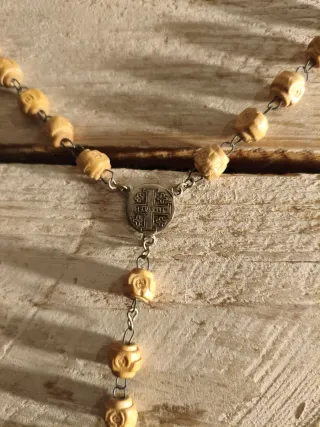 Antiguo Rosario de Madera de Jerusalen