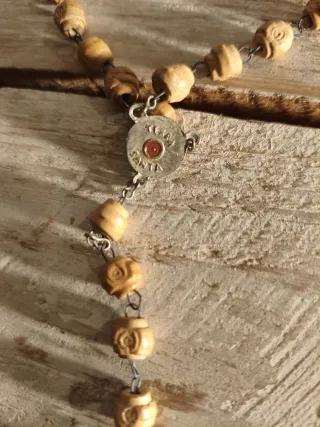 Antiguo Rosario de Madera de Jerusalen