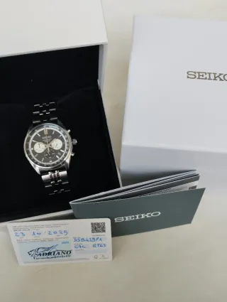 Seiko SSB429P1 Chronograph Full Set Nuovo