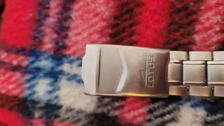 Reloj Lotus Cronógrafo Hombre Negro/Plata