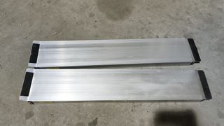 Rampe telescopiche in alluminio per sedie a rotelle 1,8 m