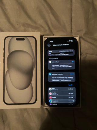 iPhone 15 Plus 256GB Negro