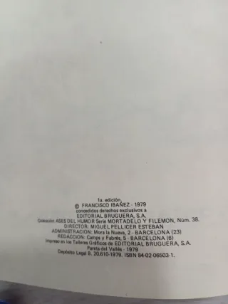 MORTADELO EL TRANSFORMADOR METABÓLICO 1a EDICION