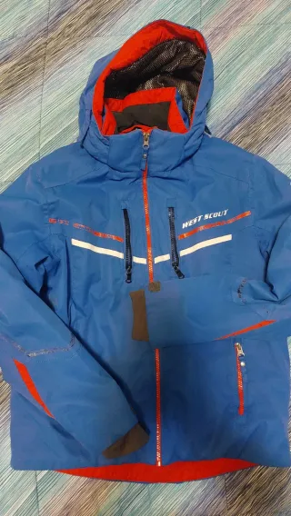 Giubbotto sci West Scout con cappuccio 12 anni