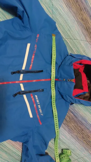 Giubbotto sci West Scout con cappuccio 12 anni