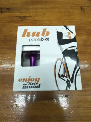 Bujes Fixie Polo&Bike Morado
