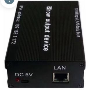 Controlador Láser ilda RGB iShow 100Mbps LAN