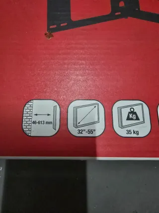 Soporte TV Evology EVO-443L Pared