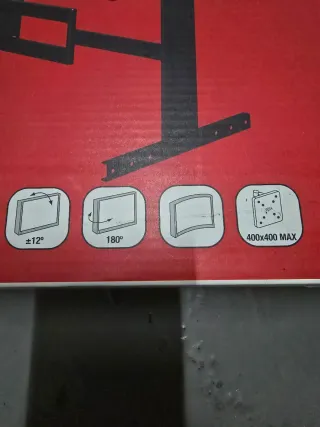 Soporte TV Evology EVO-443L Pared