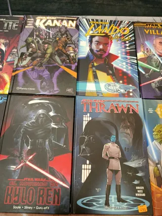 Lote 12 comics Star Wars tapa dura