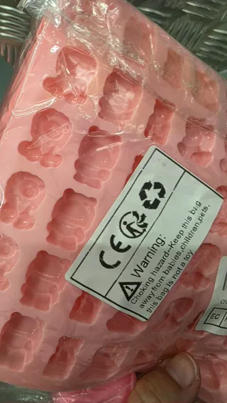 Molde silicona figuras repostería