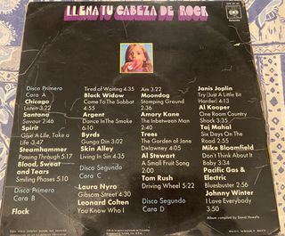 2 LP Llena tu cabeza de Rock - 1970