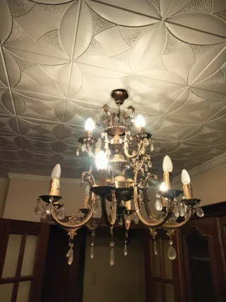 2 Lampade in bronzo stile classico