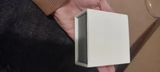 Pulsera Lotus Ancla Negra y Plateada