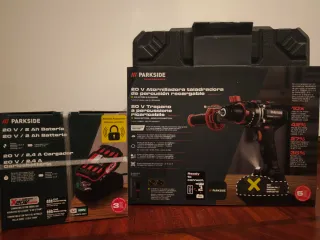 Taladro Percutor Parkside Brushless 20V