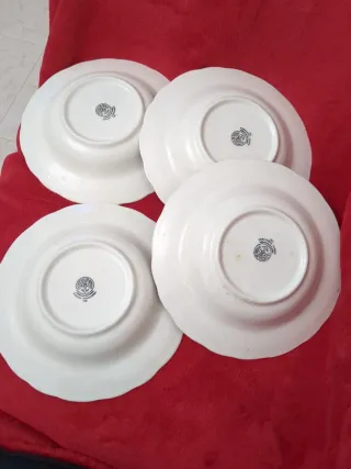 4 Antichi Piatti Cartuja de Sevilla