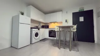 Cocina blanca alto brillo IKEA