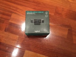 Logitech C922 Pro Stream Webcam Negra